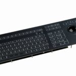 BACKLIT SEALED KEYBOARD WITH TRACKBALL