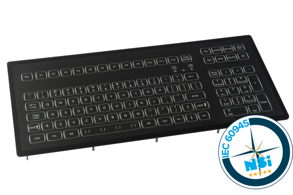 IEC 60945 MARINE COMPACT KEYBOARD